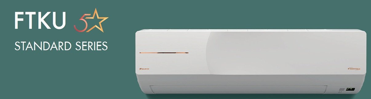 Daikin 1.0 Ton Inverter 5 Star Split Air conditioner